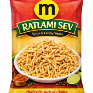 MalwaFood Premium Ratlami Sev (Spicy Gram Flour Snack)